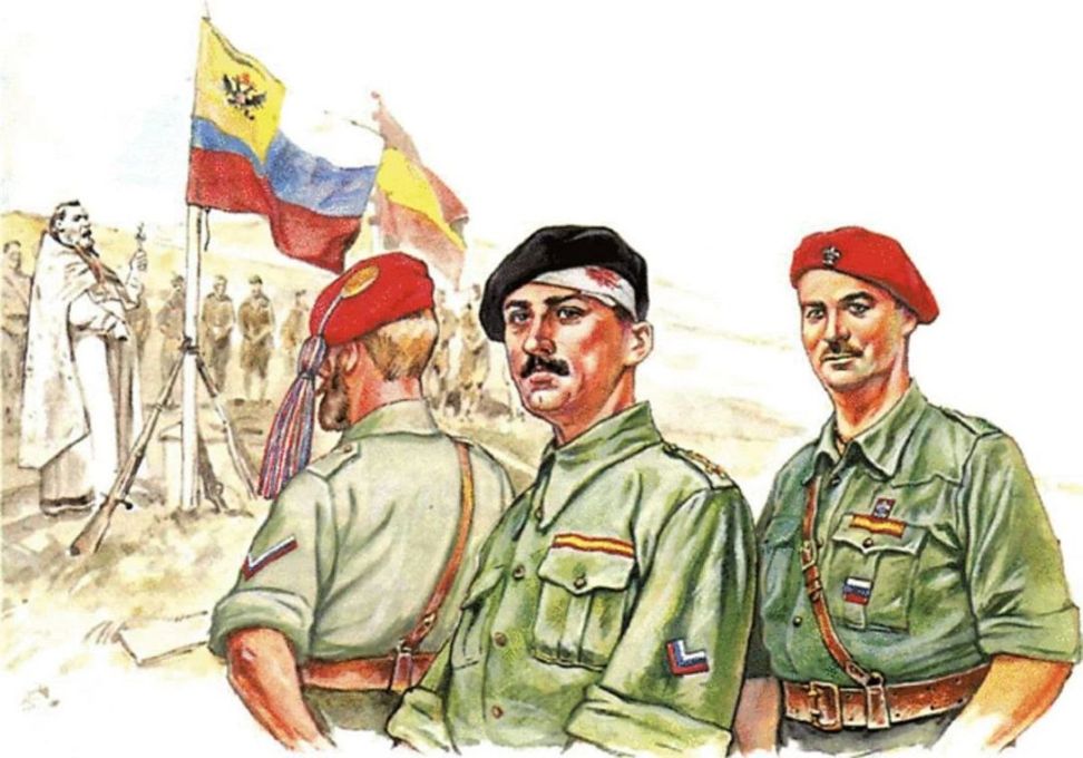 Русские добровольцы в армии Франко