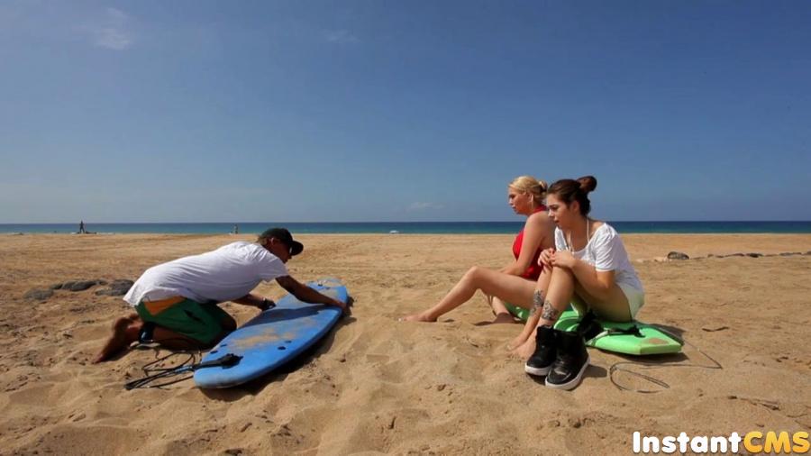 Украинки на Канарах: испанская паэлья и неземной серфинг